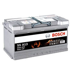Baterie auto Bosch S5 AGM 95 Ah - 0092S5A130