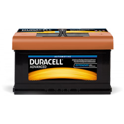Baterie auto Duracell Advanced 80 Ah - DA80