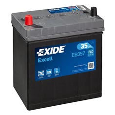 Baterie auto Exide Excell 35Ah 240A(EN) EB357