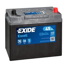 Baterie auto Exide Excell 45Ah 330A(EN) EB454