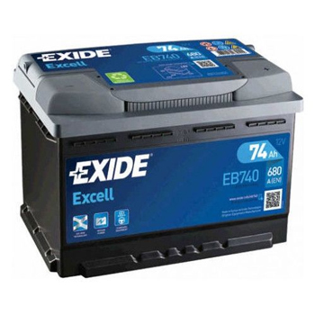 Baterie auto Exide Excell 74Ah 680A(EN) EB740