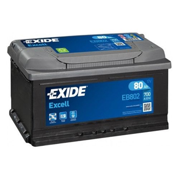 Baterie auto Exide Excell 80Ah 700A(EN) EB802
