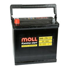 Baterie auto Moll Kamina Start 45Ah 330A(EN) 545079030