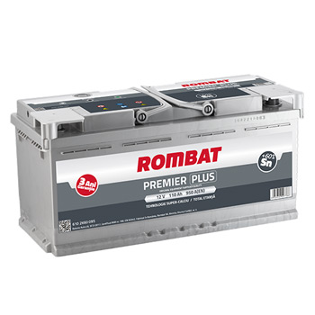 Baterie auto Rombat Premier Plus 110 Ah - 6102K60095