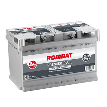 Baterie auto Rombat Premier Plus 70 Ah - 570170068