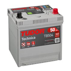 Baterie auto Tudor Technica 50Ah 360A(EN) TB504