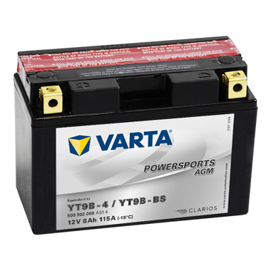 Baterie moto Varta Powersports AGM 8 Ah - 509902008