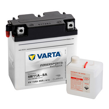 Baterie moto Varta Powersports Freshpack 11Ah 80A(EN) 012014008