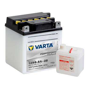 Baterie moto Varta Powersports Freshpack 5.5 Ah - 506012004