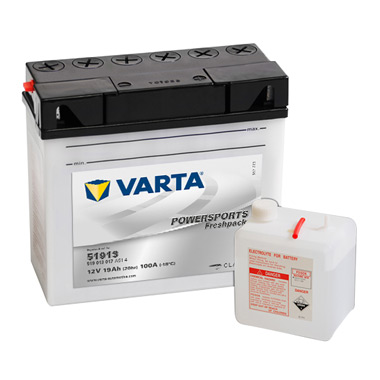 Baterie moto Varta Powersports Freshpack 19 Ah - 519013017