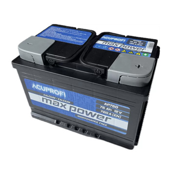 Baterie auto Acuprofi Max Power 75Ah 720A(EN) ap750