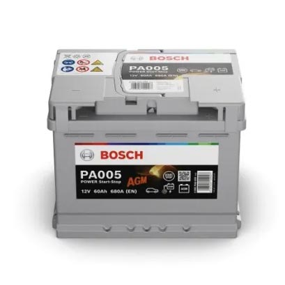 Baterie auto Bosch Power AGM 60 Ah - 0092PA0050 Baterie auto Bosch Power AGM 60 Ah - 0092PA0050