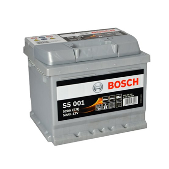 Baterie auto Bosch S5 52 Ah - 092S50010-552401052