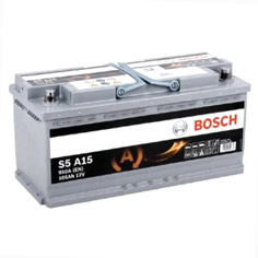 Baterie auto Bosch S5 AGM 105 Ah - 0092S5A150