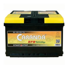 Baterie auto Caranda Start Stop EFB 70 Ah - 6424173030407