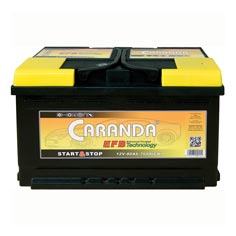 Baterie auto Caranda Start Stop EFB 80Ah 760A(EN) 6424173020414