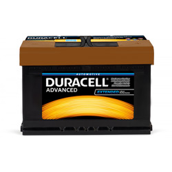 Baterie auto Duracell Advanced 77 Ah - DA77T Baterie auto Duracell Advanced 77 Ah - DA77T