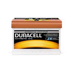 Baterie auto Duracell Extreme EFB 70Ah 660A(EN) DE70EFB