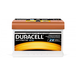 Baterie auto Duracell Extreme EFB 70Ah 660A(EN) DE70EFB