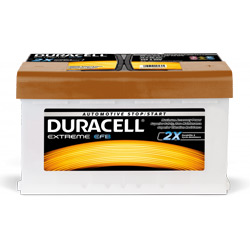 Baterie auto Duracell Extreme EFB 80 Ah - DE80EFB