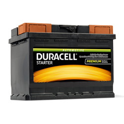 Baterie auto Duracell Starter 62Ah 510A(EN) DS62