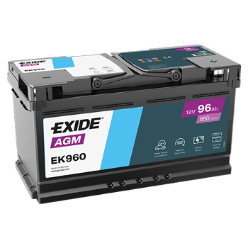 Baterie auto Exide AGM 96Ah 850A(EN) EK960