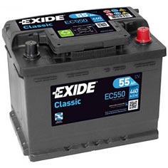 Baterie auto Exide Classic 55Ah 460A(EN) EC550