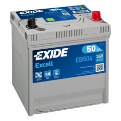 Baterie auto Exide Excell 50Ah 360A(EN) EB504