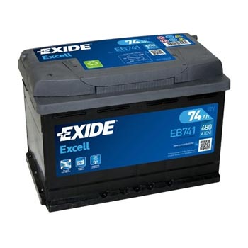 Baterie auto Exide Excell 74 Ah - EB741