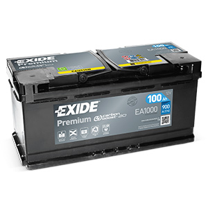 Baterie auto Exide Premium 100Ah EA1000