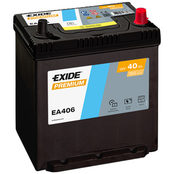 Baterie auto Exide Premium 40Ah 350A(EN) EA406