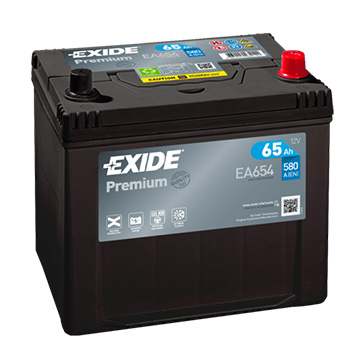 Baterie auto Exide Premium 65Ah 580A(EN) EA654