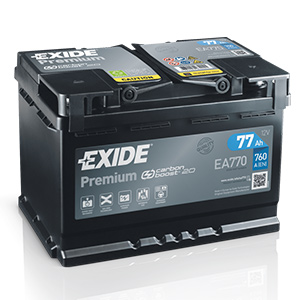 Baterie auto Exide Premium 77 Ah - EA770