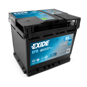 Baterie auto Exide Start Stop EFB 55Ah 540A(EN) EL550