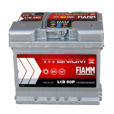 Baterie auto Fiamm Titanium Pro 50Ah 520A(EN) 550150052