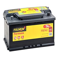 Baterie auto Fulmen Formula 74Ah 680A(EN) FB740