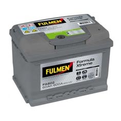Baterie auto Fulmen Formula Xtreme 60Ah 600A(EN) FA602