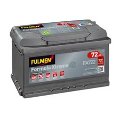 Baterie auto Fulmen Formula Xtreme 72 Ah - FA722