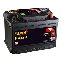 Baterie auto Fulmen Standard 70Ah 640A(EN) FC700