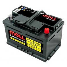 Baterie auto Moll Kamina Start 71Ah 680A(EN) 571013068
