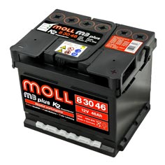 Baterie auto Moll M3 plus 46 Ah - 83046