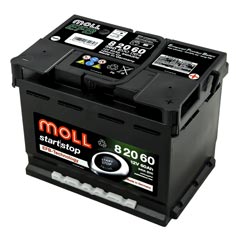 Baterie auto Moll start stop EFB 60Ah 600A(EN) 82060
