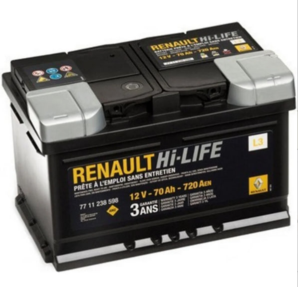 Baterie auto Renault Hi-Life 70Ah 720A(EN) 7711947965