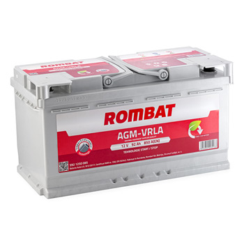 Baterie auto Rombat AGM 92 Ah - 214