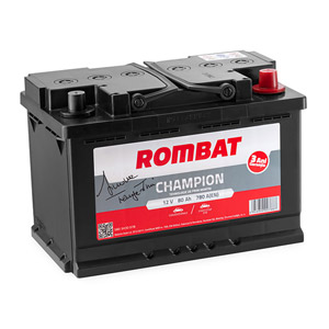 Baterie auto Rombat Champion 80Ah 780A(EN) 5804730078