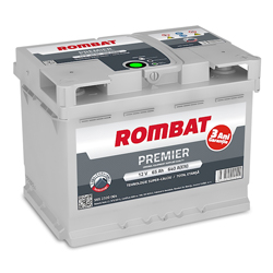 Baterie auto Rombat Premier 65 Ah - 565110064