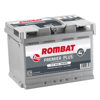 Baterie auto Rombat Premier Plus 60Ah 560160058