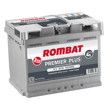 Baterie auto Rombat Premier Plus 65Ah 640A(EN) 565110064