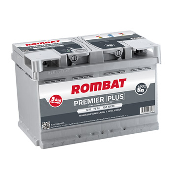 Baterie auto Rombat Premier Plus 75Ah 750A(EN) 575120075