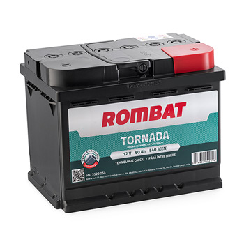 Baterie auto Rombat Tornada 60Ah 540A(EN) 199